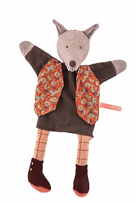 Мягкая игрушка – Волк джентльмен, 34 см. (Moulin Roty, 711341)